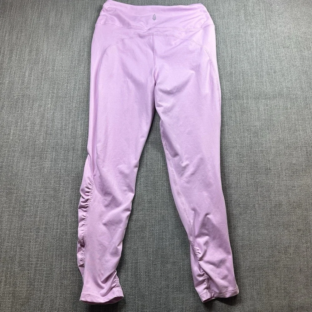 FP Movement Breathe‎ Deeper Pink Crossover Leggings M Yoga Activewear